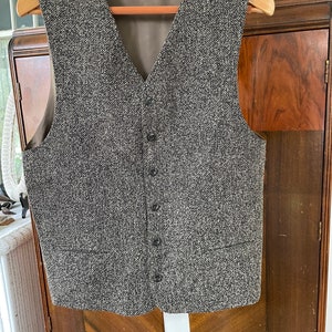 Men Tweed Vest - Etsy Canada