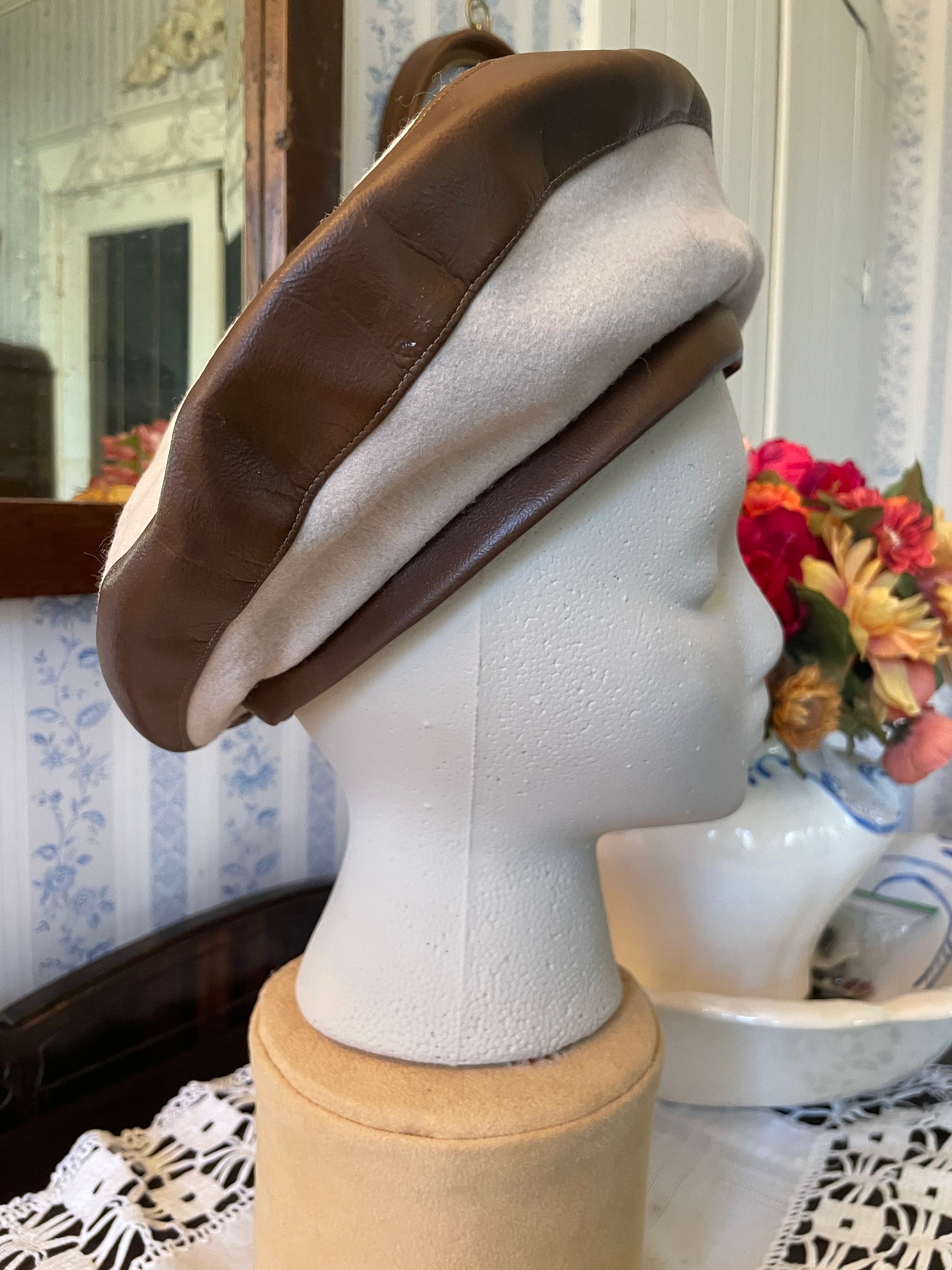 帽子 BERET / BROKEN WOOL / BROWN HEATHER CPH BERET BROKEN WOOL BROWN HEATHER かわしまたかひろ