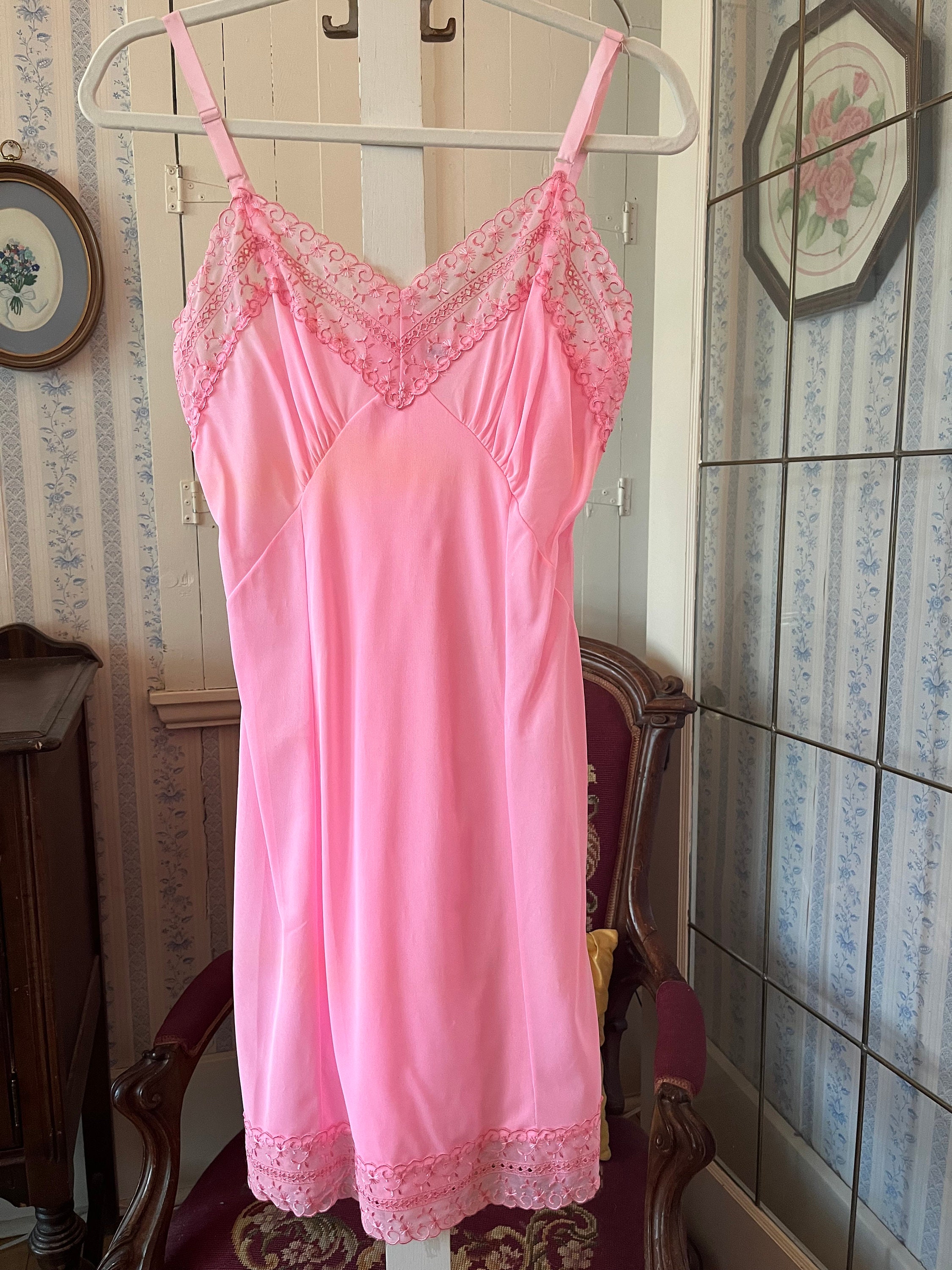 Vintage Pink Slip, Slip Dress (C763), With Tags, Never Worn