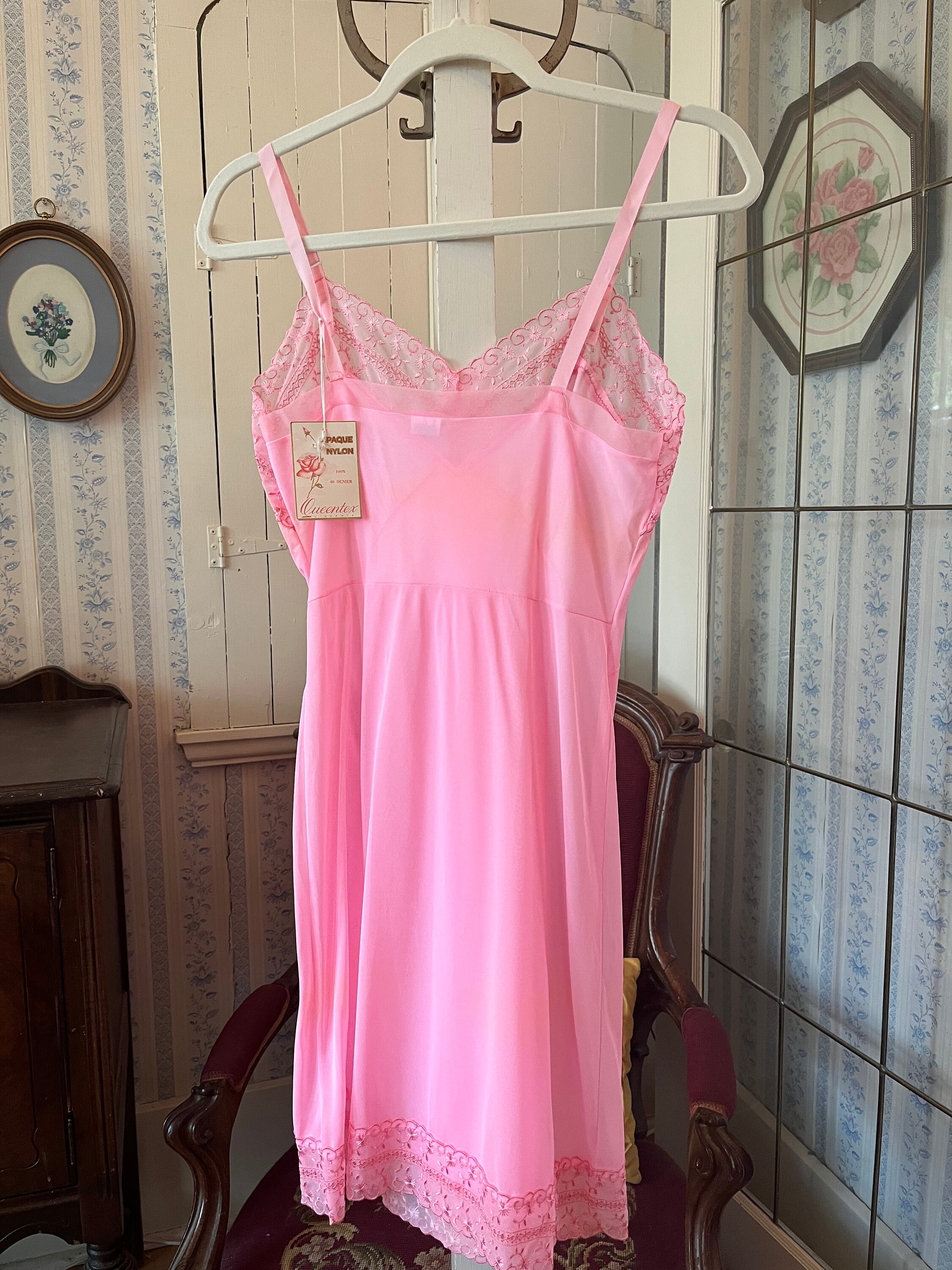 Vintage Pink Slip, Slip Dress (C763), With Tags, Never Worn