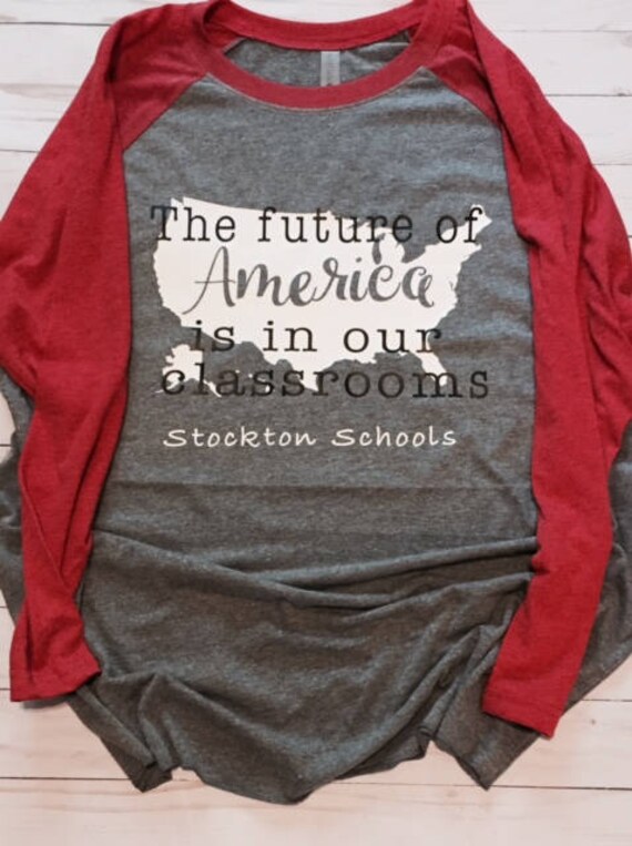 Arkansas Made The Future Of America Is In My Classroom Teacher Short-Sleeve Unisex T-Shirt