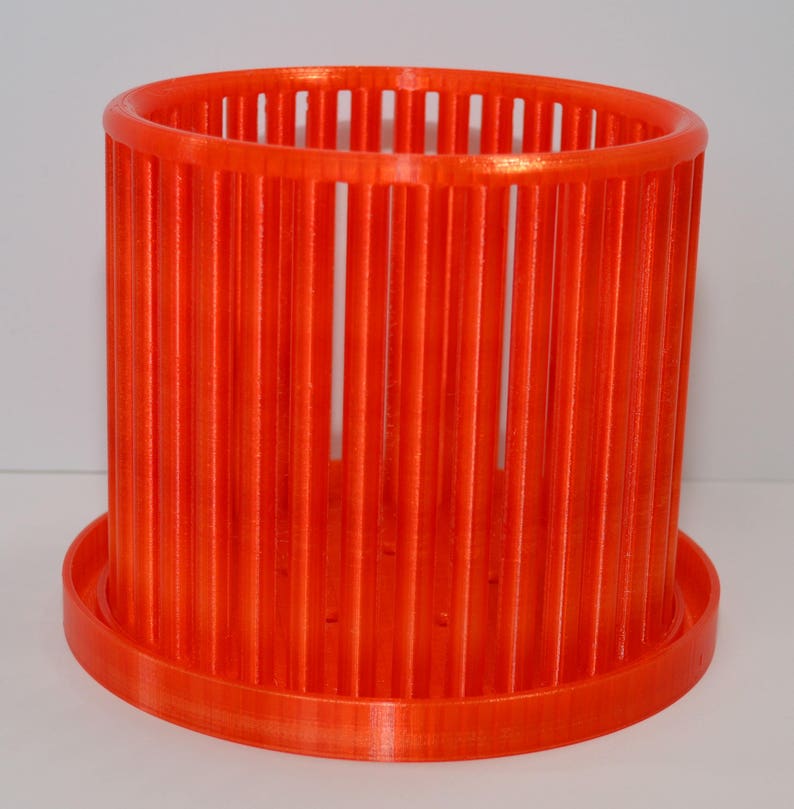 Carousel Orchid Pots with Drip Trays Etsy