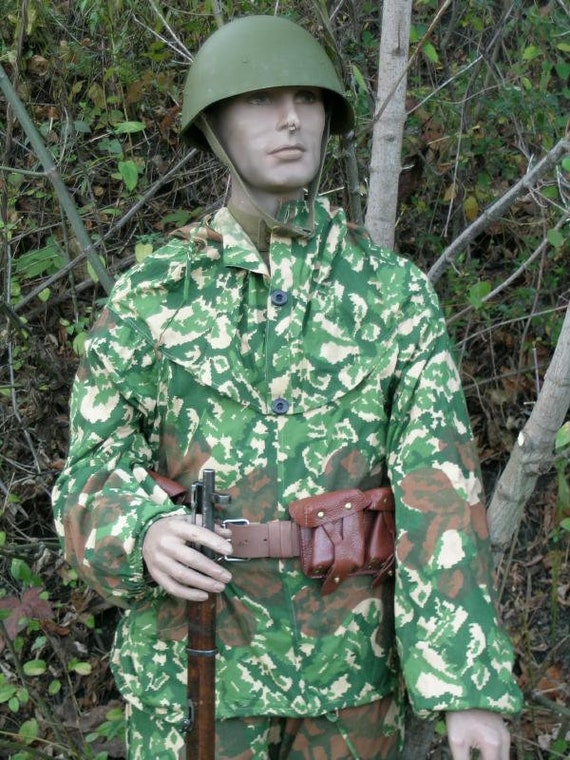 ソ連軍　アメーバ迷彩スモック　セット ソ連軍 アメーバ迷彩スモック セット