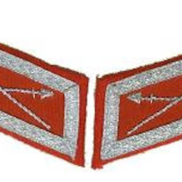 WW2 Languettes de collier d’officier cosaque