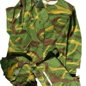 Yugoslav Army yellow branch pattern sniper suit size 2