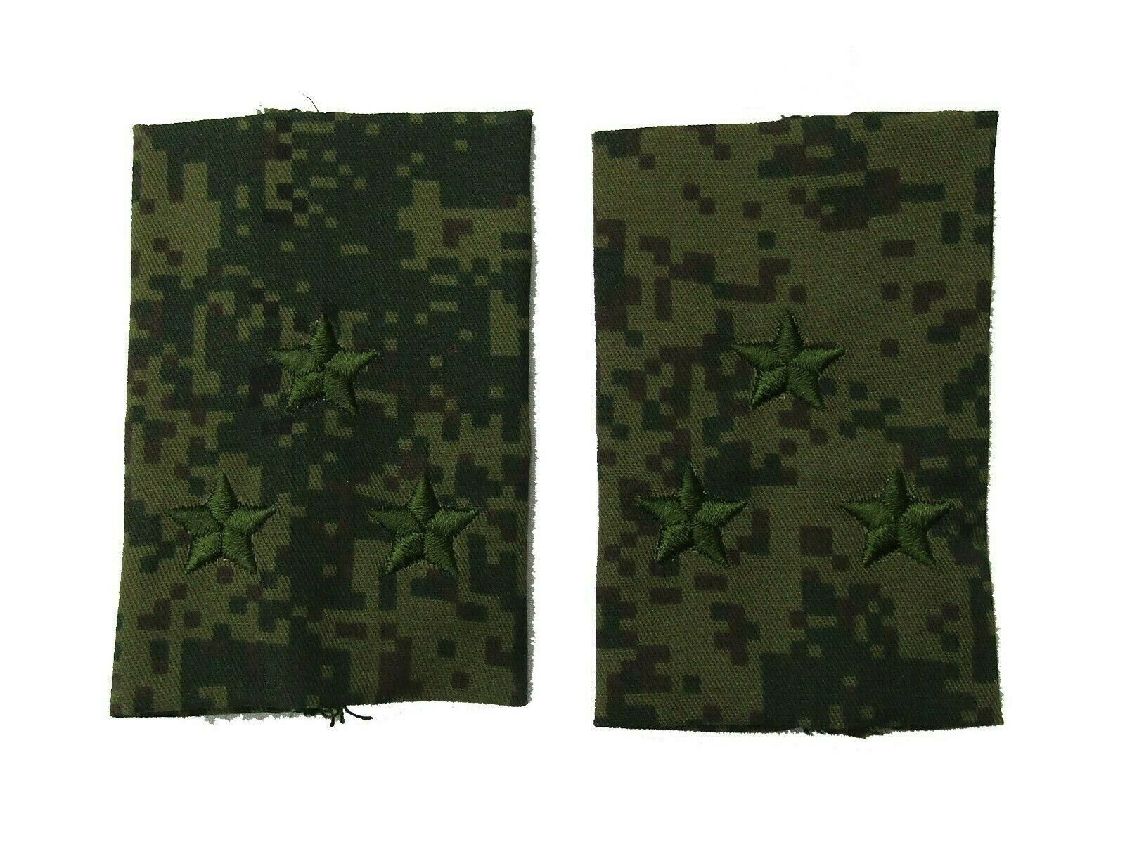 Russian Digital Camouflage Shoulder Slides for Rank of Colonel