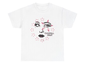 T-shirt Oversize Chappell Roan « The Subway » - Coupe Unisexe - Manches Courtes - Blanc - Neuf Sans étiquettes