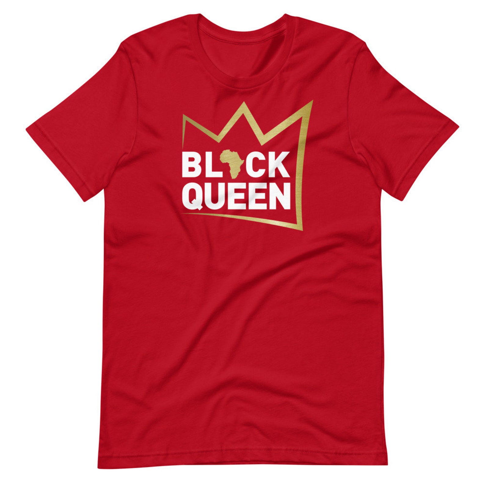 Black Queen Short-Sleeve Unisex T-Shirt. Choose from multiple | Etsy