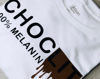 メラニン チョコリット Tシャツ