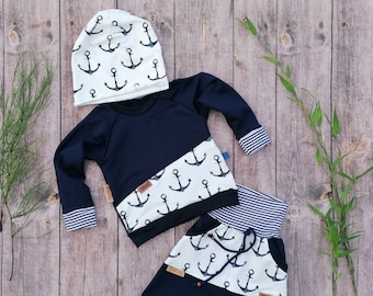 Sweater Pullover Shirt Anker  Kind Baby Kleidung