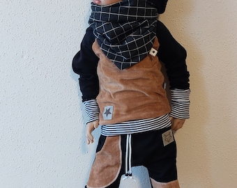 HOODIE Sweater Pullover Shirt Corduroy Boy Child Baby Clothes