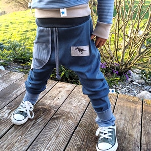 guzzz Pantalón Deportivo Pantalón Pump Niño Bebé Niña Niño BASIC marino imagen 3