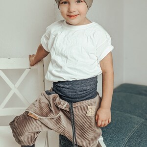 Pump pants corduroy child baby image 7