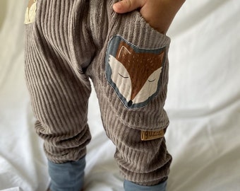 Pump pants corduroy child baby FUCHS