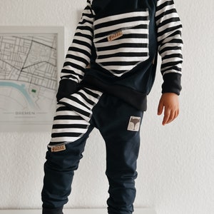 Sweat hipster pants baggy skater child baby clothing pants melange image 1