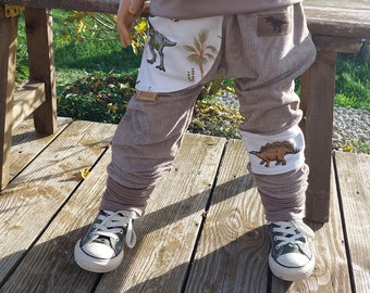 Dino Pants Child Baby Corduroy