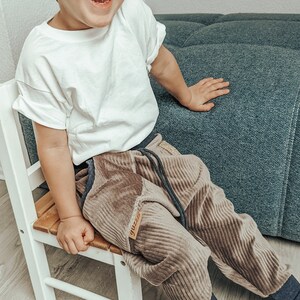 Pump pants corduroy child baby image 6