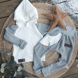 Dino HOODIE Sweater Pullover Shirt Waffelstrick Basic Kind Baby Kleidung 画像 6