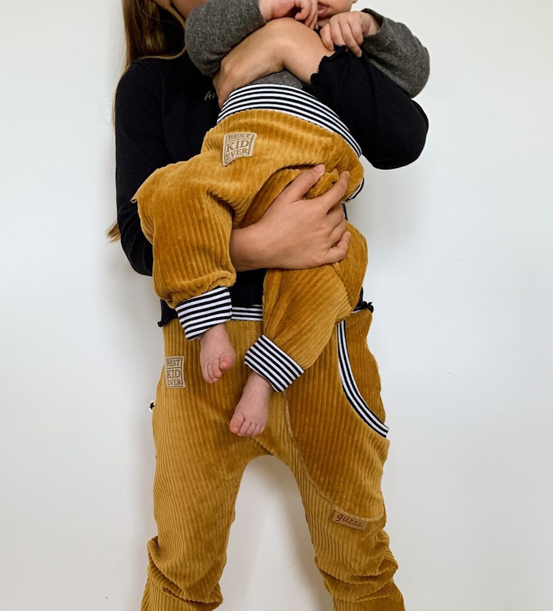 CORD Bloomers Mustard Yellow Baggy Pants Etsy