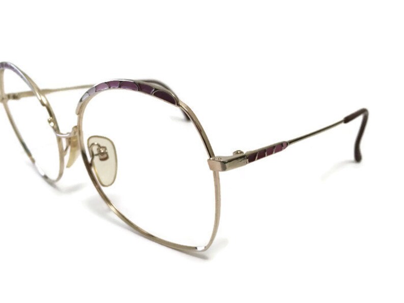 EXQUISITE Vintage Visage Frames with Fine Purple Shell Etsy