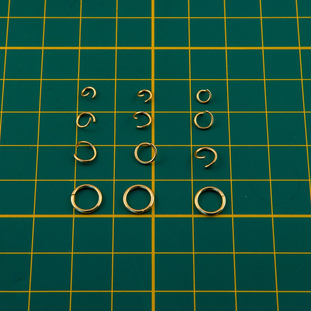 Stainless Steel Jump Rings Jump Ring Findings Open Jump Etsy Australia