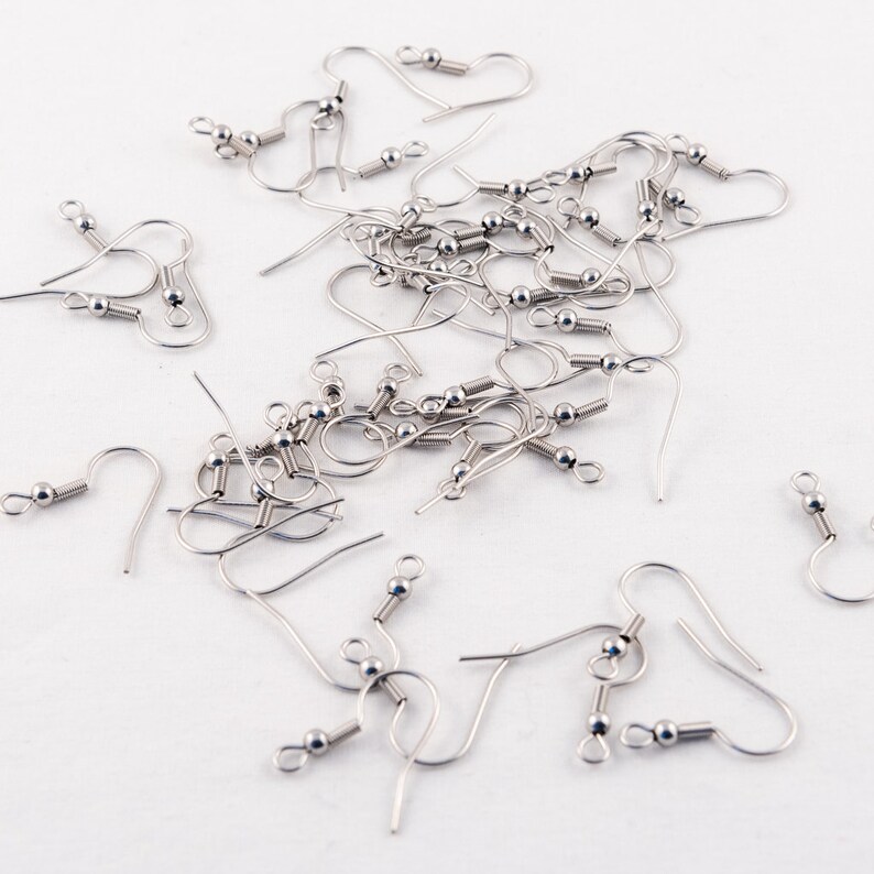 Stainless Steel Hook Earring Finding Surgical Steel Earring Etsy