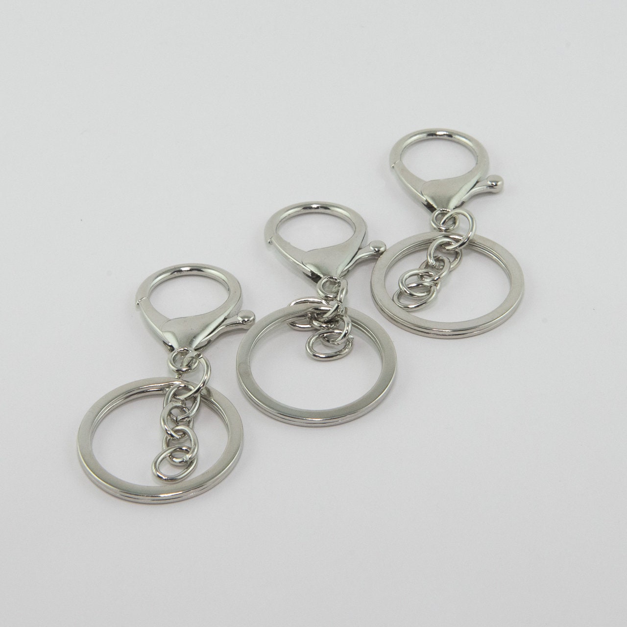 Key Chain Clips Metal Lobster Claw Clasps Swivel Lanyards - Temu