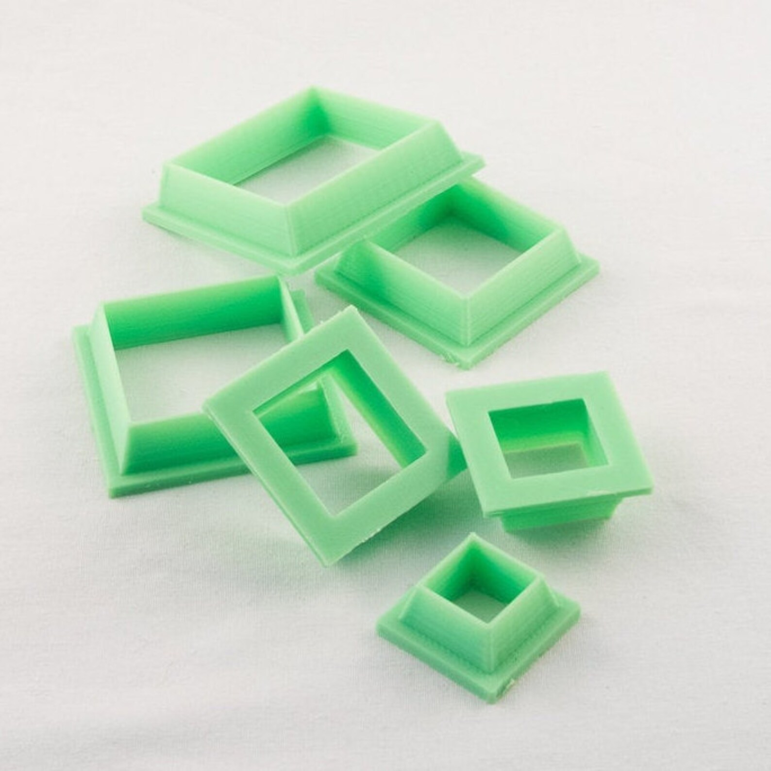 Square Shape Clay Cutter Set Polymer Clay Cutters Clay Shape Etsy UK