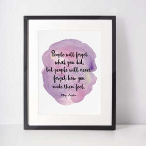 Maya Angelou Quote. Maya Angelou Printable Quote.