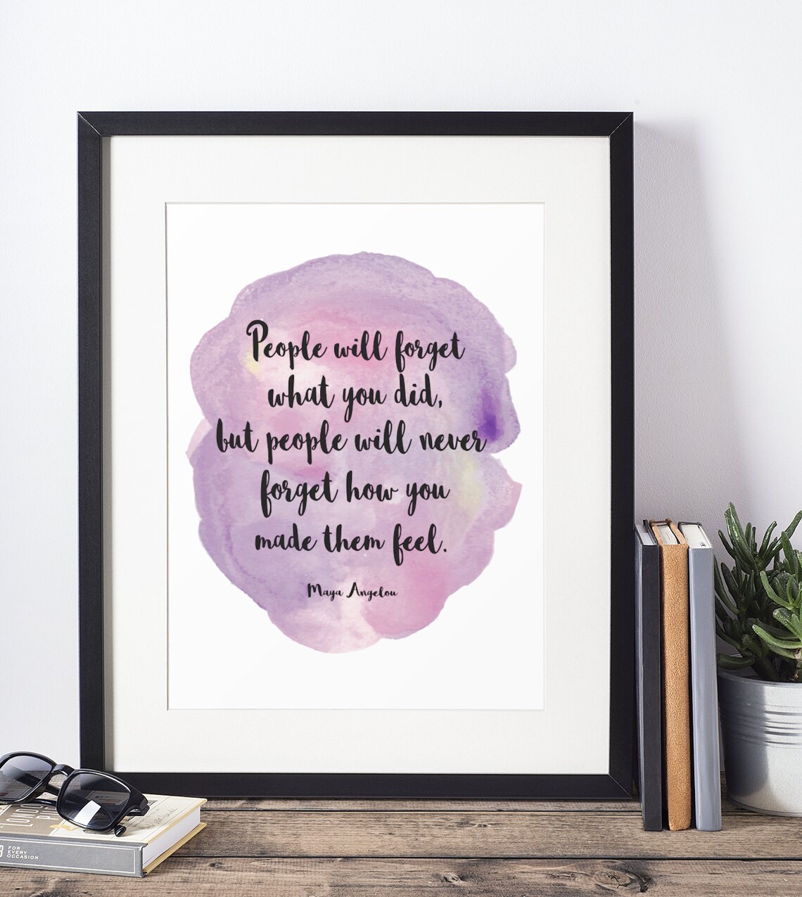 Maya Angelou Quote. Maya Angelou Printable Quote. - Etsy