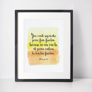 Malcolm X Quote. Malcolm X Printable Quote.