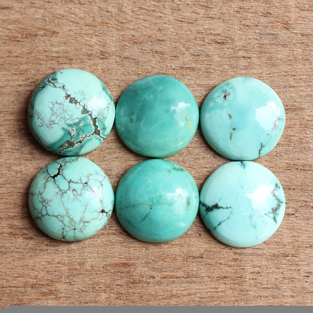 品質検査済 Natural Tibetan Sizes Calibrated Shape Round Turquoise トルコ石