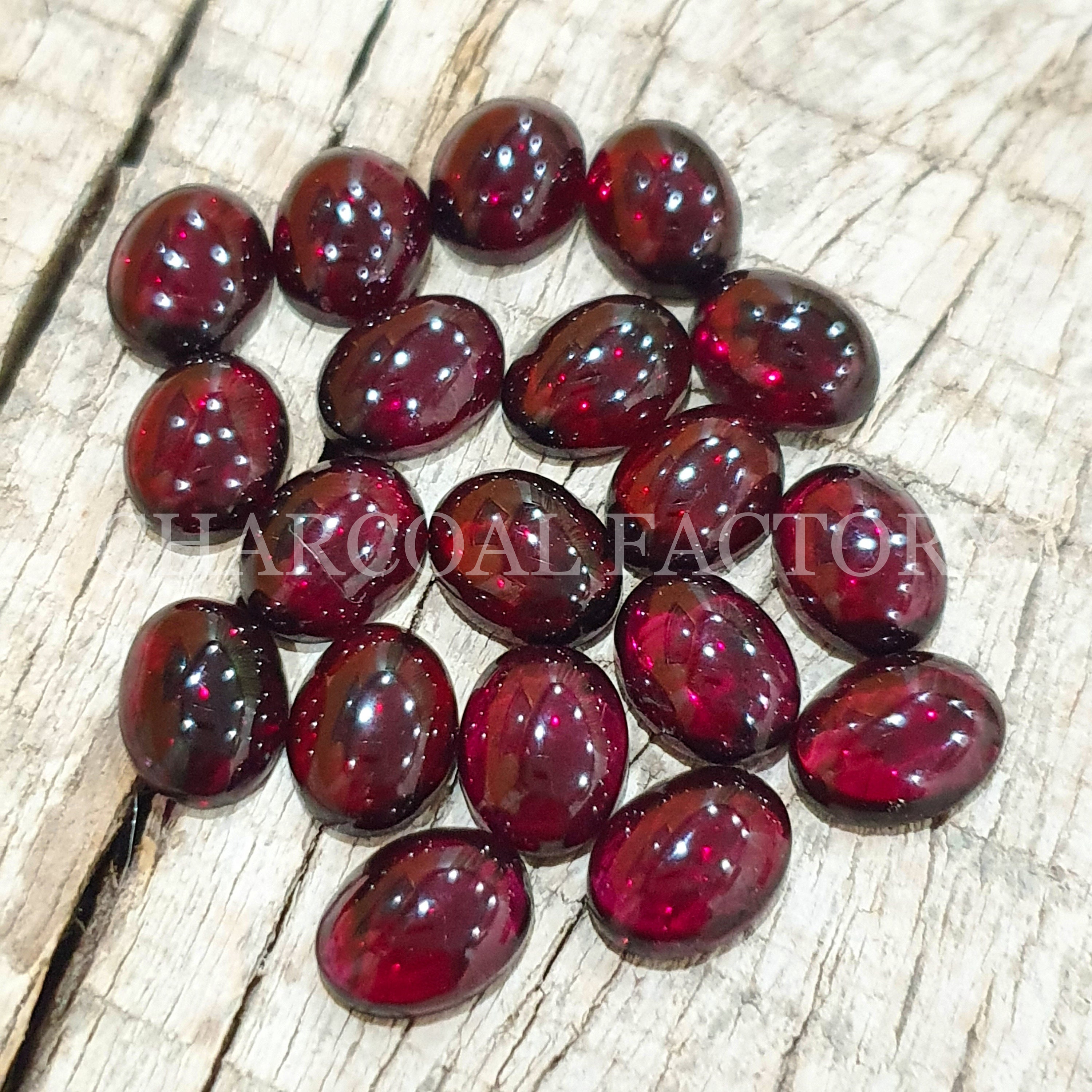 Grenat rhodolite rose rouge violacé profond - 3.46 ct
