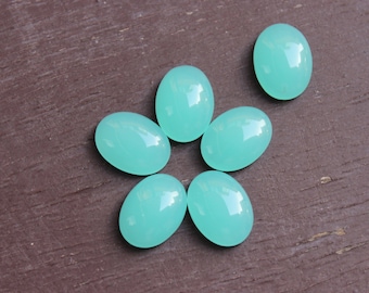 Natural Aqua Chalcedony oval shape cabochons all size available 4x6 5x7 6x8 7x9 8x10 9x11 10x12 10x14 12x16 13x18 15x20 16x22 18x25 20x30