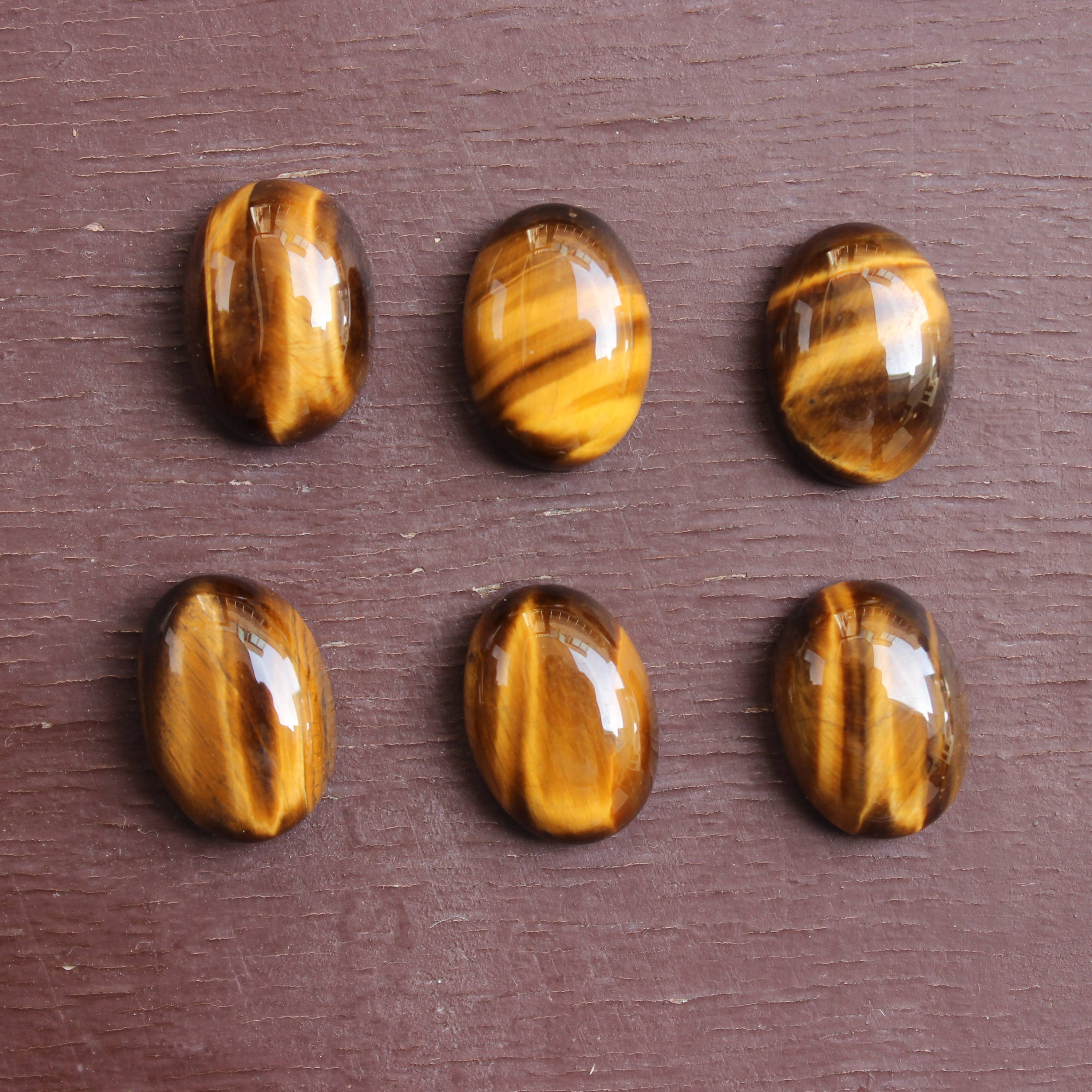 【King Gnu 常田着・極美品・g58(18)】Oval Tiger Eye Natural Tiger's Eye Oval Shape Gemstone All Sizes Available 4x6