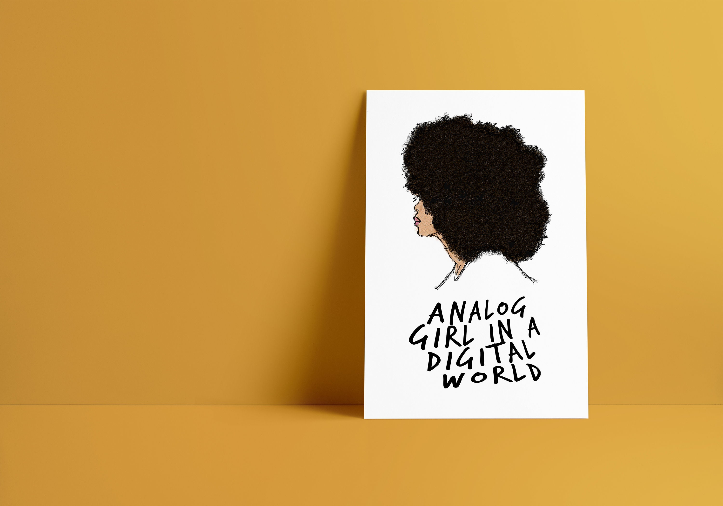 Discover Erykah Badu Analog Girl In A Digital World Poster