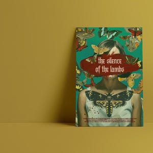 The Silence of the Lambs fan art classic Hollywood Horror Movie Poster Print alt poster movie quote vintage art print abstract