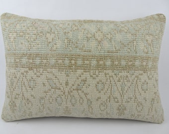 Verdigris Summer Stripe 16 x 24 inch 12 inch pillow cover | Etsy