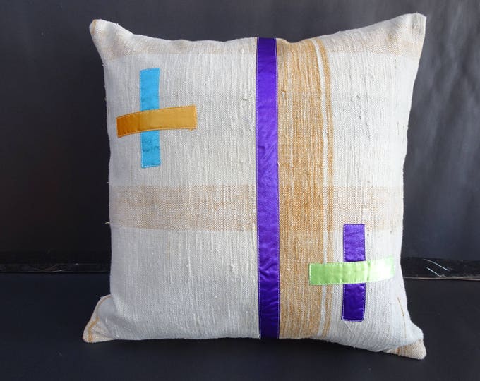 vintage pillow turkish pillow kilim pillow cover bohemian pillow E1321 kilim cushion cover 18x18 kilim pillow decorative pillow