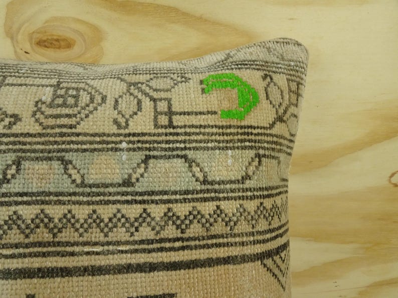 Vintage Persian Design Rug Pillow Cover: 20x20 inch,Home Living Sofa Decor Pillows. image 4