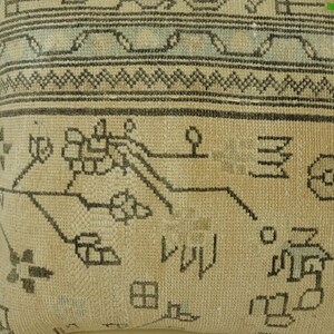 Vintage Persian Design Rug Pillow Cover: 20x20 inch,Home Living Sofa Decor Pillows. image 10