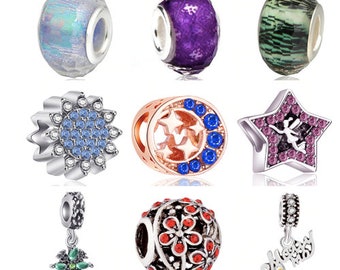 DIY Jewelry Necklaces New Mexico Oval Bead Charm Universal European Slide On Charm Classic /& Original Style Perfect for Bracelets