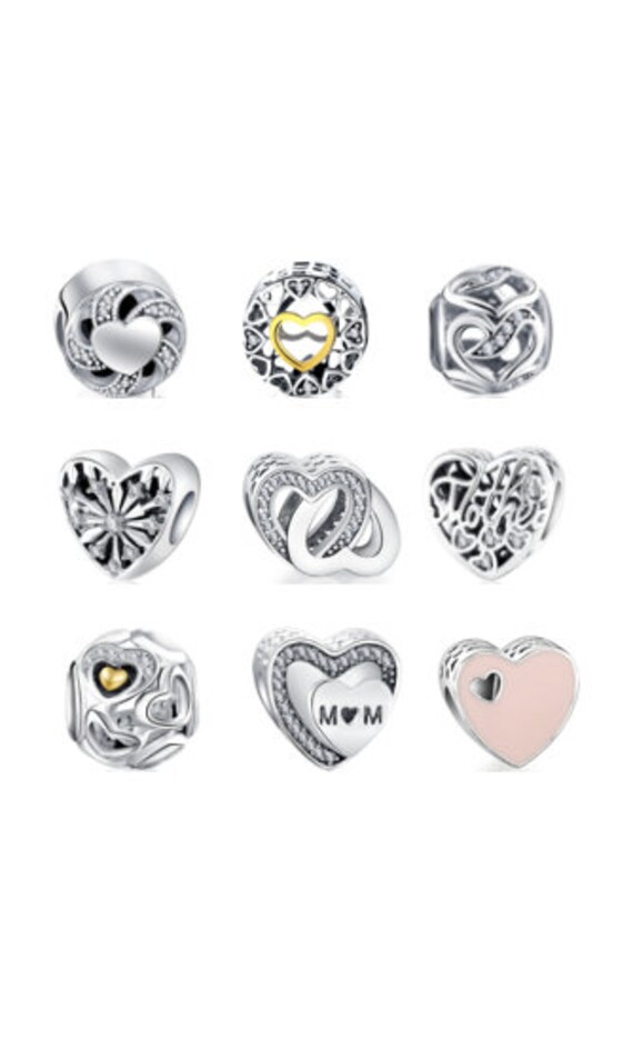 Solid 925 Sterling Silver White Cubic Zirconia Christmas Tree Charm Bead 006 for European Snake Chain Bracelets
