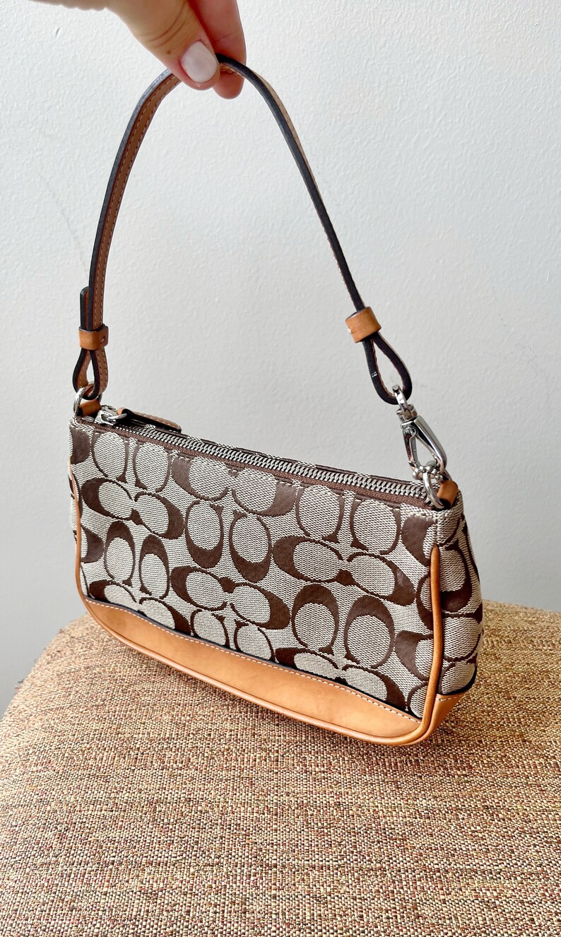 Vintage Coach Mini Bag Coach 6094 Signature Vintage Mini Etsy Australia