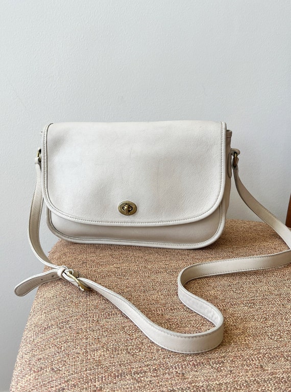 Coach white bag vintage Gem