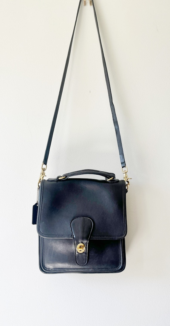 Coach Vintage Station Bag, 1980 Vintage Coach Leather… Gem