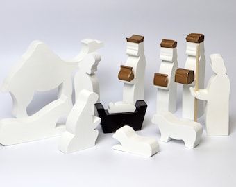 Large Nativity set - 25cm (10") tall