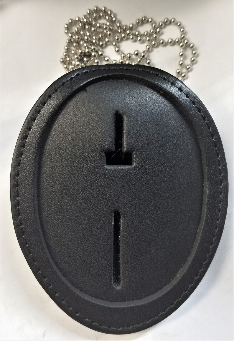 Los Angeles/blackinton BC1875 Recessed Badge Cutout Beltclip/neck