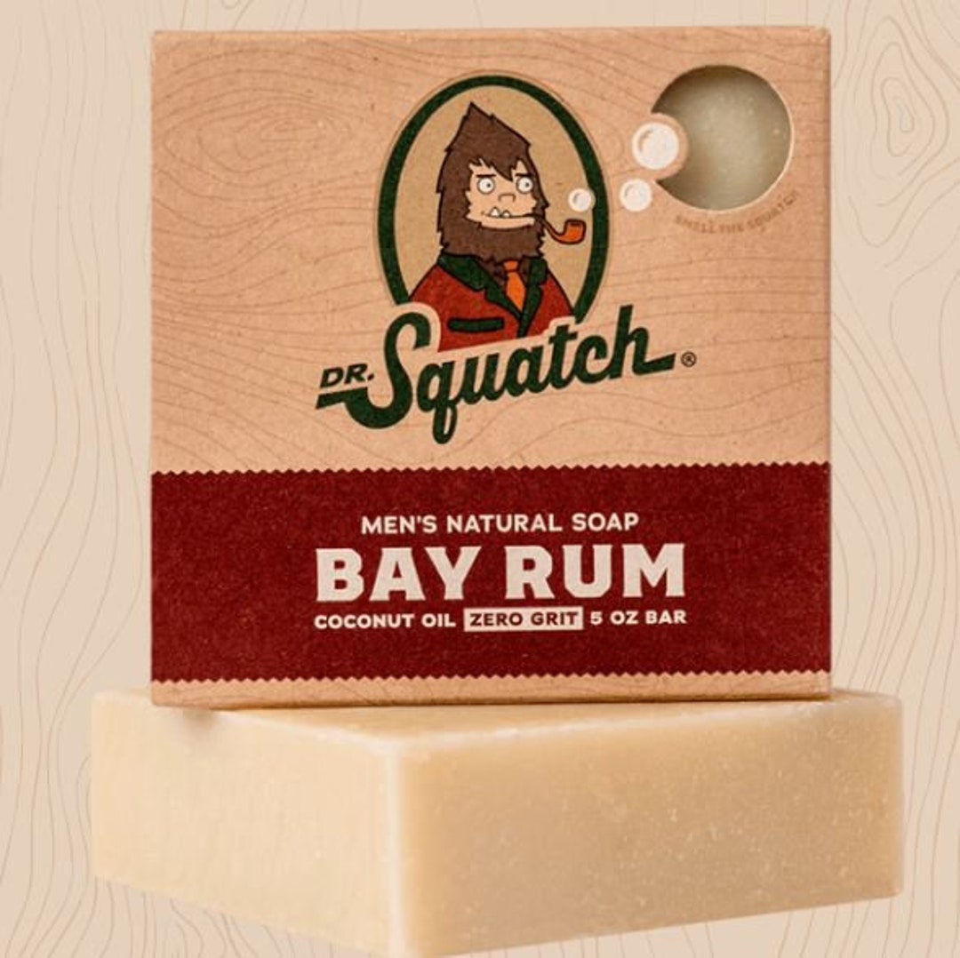 Dr. Squatch Men's Bar Soap Gift Set (10 Bars) Men's Natural Bar