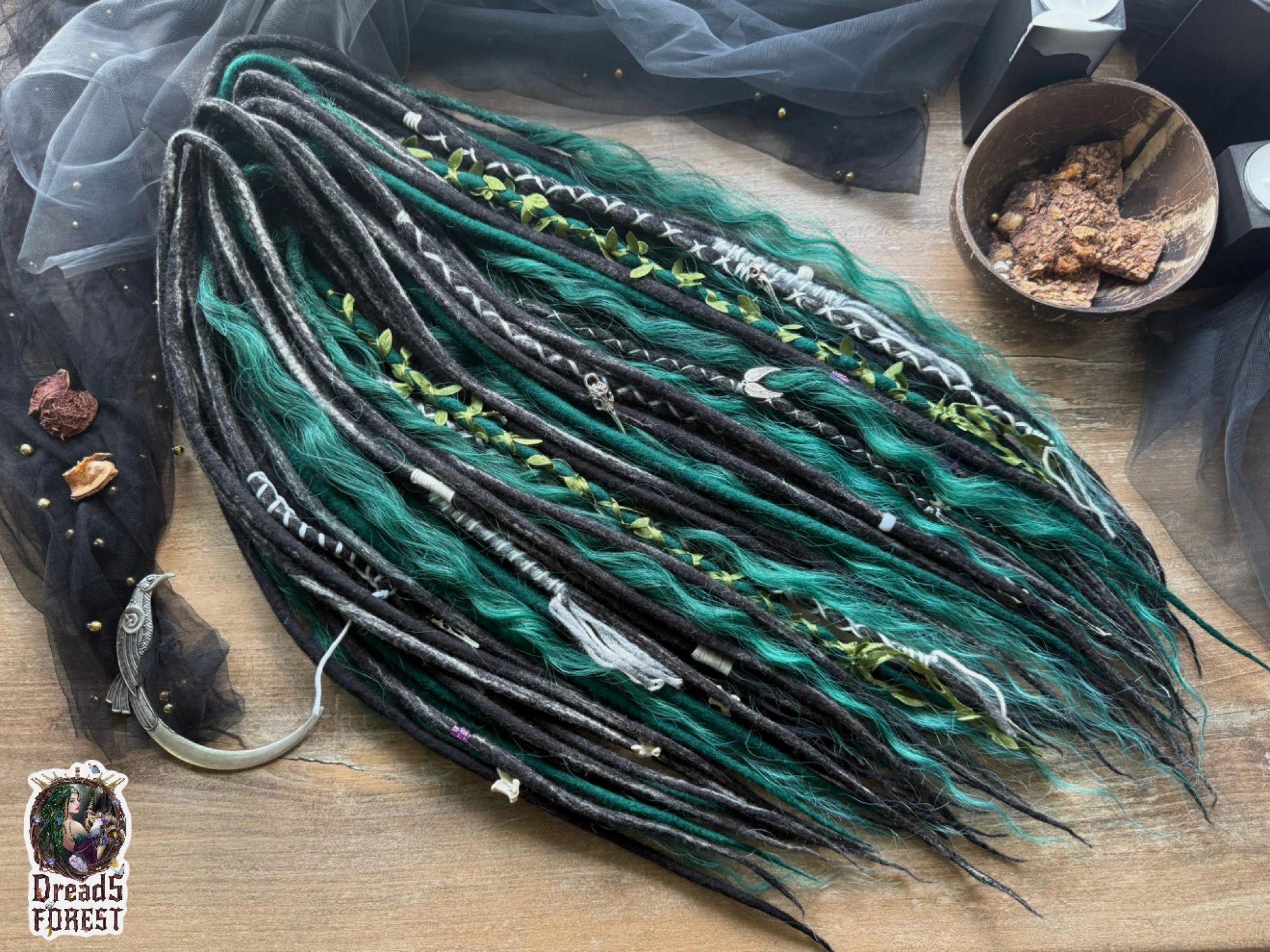 Green Loc Extensions - Etsy